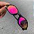 Óculos Oakley Penny Lente Rosa Brilho Reto Armação Preta Frete Grátis - Imagem 1