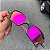 Óculos Oakley Squared Lente Rosa Brilho Reto Armação X-Metal Frete Grátis - Imagem 1