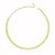 Colar Choker Folhas Banho Ouro 18k Fecho Inglês - Imagem 1