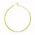 Colar Choker Nill Banho Ouro 18k Fecho Inglês - Imagem 1