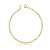 Pulseira Americana Banho Ouro Quebec 18k Fecho Boia - Imagem 1
