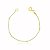 Pulseira Veneziana Banho Ouro 18k Fecho Boia - Imagem 1