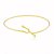 Bracelete Banho Ouro Quebec 18k Fecho Anzol - Imagem 1