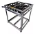 FOGAO 4 BOCAS CRISTAL AÇO BAIXA PRESSAO 30X30 02QS/02/QD ECONOMY INOX - Imagem 1