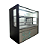 BNMQ 120-VITRINE TERMISA  NATURAL 01 PORTA - PRATELEIRA LISA - Imagem 1