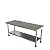 MESA INOX 201 180X65X90 CM S/ESPELHO STEVAN - Imagem 1