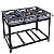 FOGAO 6 BOCAS CRISTAL AÇO BAIXA PRESSAO 40X40 6QD MASTER P9 - Imagem 1
