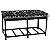 FOGAO 8 BOCAS CRISTAL AÇO BAIXA PRESSAO 40X40 C/ DOIS FORNOS PORTA INOX - Imagem 1