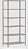ESTANTE 06 PRATELEIRAS AXLXP 198X92X40 REFORCADA - Imagem 1