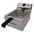 FE-10-N-FRITADEIRA ELETRICA SKYMSEN 1 CUBA 5,5L INOX 3300W - Imagem 1