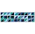 Faixa Pastilha Adesiva Resinada 27x8 cm - AT016 - Azul - Imagem 4