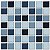 Placa Pastilha Adesiva Resinada 18x18 cm - AT091 - Azul - Imagem 1
