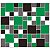 Placa Mosaico Adesiva Resinada 30x27 cm - AT137 - Verde - Imagem 1