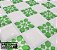 Placa Pastilha Adesiva Resinada 30x27 cm - AT205 - Verde - Imagem 1