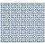 Placa Pastilha Adesiva Resinada 30x27 cm - AT214 - Azul - Imagem 2