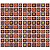 Placa Pastilha Adesiva Resinada 30x27 cm - AT219 - Colorido - Imagem 2
