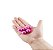 BOLINHA TAILANDESA METALIZADA TAMANHO G (2 cm de diâmetro) - Êxtase- COR PINK - Imagem 2