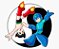 Enjoystick Astroman & Megaman - Imagem 1