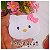 Recortes em Feltro - Pingente, Chaveiro Hello Kitty - Imagem 1