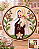 Recortes em feltro - Kit para Bastidor Nossa Senhora do Carmo Minimalista. - Imagem 2