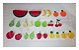 Recortes em Feltro - Frutas 12 unidades - Imagem 1