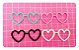 Kit Recortes em Feltro  Óculos Coração 6 cm - 10 un - Imagem 1