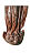 Nossa Senhora Aparecida Facsimile - 38 cm - Escurecida - Imagem 6