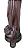 Nossa Senhora Aparecida Facsimile - 38 cm - Escurecida - Imagem 7