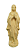 Nossa Senhora de Lourdes 19 cm Natural. - Imagem 1