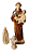 Conjunto Fátima 7,2 cm, Anjo 5 cm & Santo Antônio 15 cm. - Imagem 1