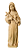Santa Rita de Cássia 16,5 cm Natural. - Imagem 1