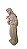 Santa Rita de Cassia - 16,5 cm - Natural. - Imagem 3