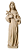 Santa Rita de Cassia - 21,5 cm - Natural. - Imagem 1