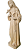 Santa Rita de Cassia - 21,5 cm - Natural. - Imagem 2