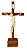 Crucifixo 40 cm Pedestal. - Imagem 1