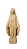 Nossa Senhora. Das Graças - 15 cm - Natural. - Imagem 1