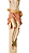 Crucifixo 52 cm - Colorido. - Imagem 2