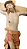 Crucifixo 52 cm - Colorido. - Imagem 3