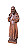 Padre Pio - 40 cm - Escurecido. - Imagem 1