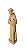 São Francisco Com Pombas - 14,25 cm - Natural. - Imagem 3