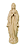 Nossa Senhora de Lourdes 19 cm Natural. - Imagem 1