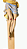 Crucifixo - 52 cm - Azul. - Imagem 5