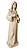 Santa Rita de Cassia - 21,5 cm - Natural. - Imagem 2
