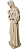 Santa Rita de Cassia - 21,5 cm - Natural. - Imagem 3