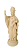 São João Paulo II - 16,2 cm Natural. - Imagem 3