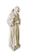 Padre Pio - 14,25 cm - Natural - Imagem 2