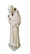 Padre Pio - 14,25 cm - Natural - Imagem 3