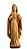 Imaculado Coração de Maria - 20 cm - Tons de Marrom. - Imagem 1