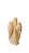Anjo da Guarda Com Menina 8,5 cm  - Natural. - Imagem 4