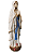 Nossa Senhora de Lourdes - 19 cm - Colorida. - Imagem 2